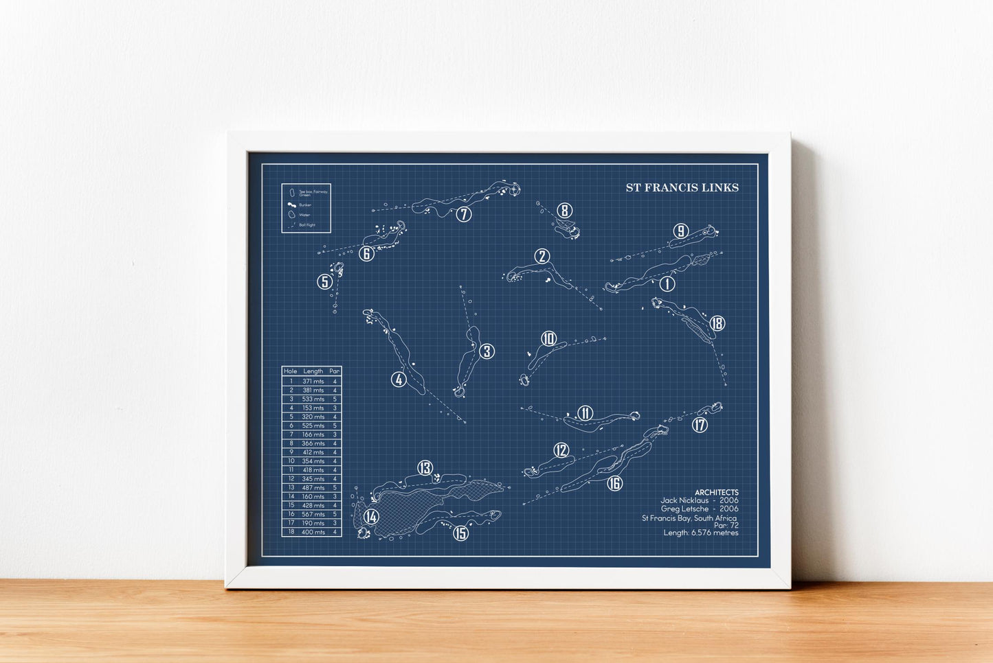 St Francis Links Blueprint (Print)