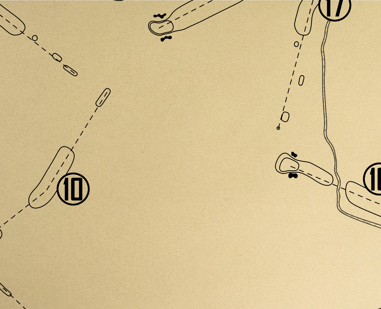 Stonehenge Golf & Country Club Outline (Print)