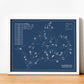 Sunnehanna Country Club Blueprint (Print)