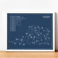 Sunnybrook Golf Club Blueprint (Print)