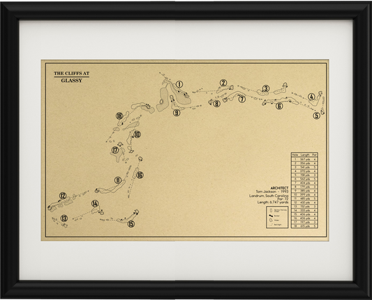 The Cliffs at Glassy Outline (Print)