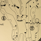 The Lido Course at Sand Valley Golf Resort Outline (Print)