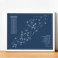 The Riviera Country Club Blueprint (Print)