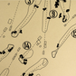 The Riviera Country Club Outline (Print)