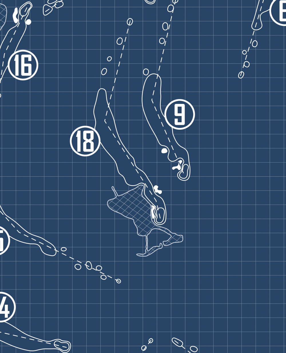 Tillery Tradition Country Club Blueprint (Print)