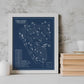 Trump National Doral Miami Blue Monster Blueprint (Print)