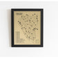 Trump National Doral Miami Blue Monster Outline (Print)