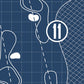 Tupelo Bay Golf Complex Blueprint (Print)