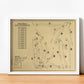 Twin Hills Golf & Country Club Outline (Print)