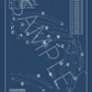 Uniontown Country Club Blueprint (Print)