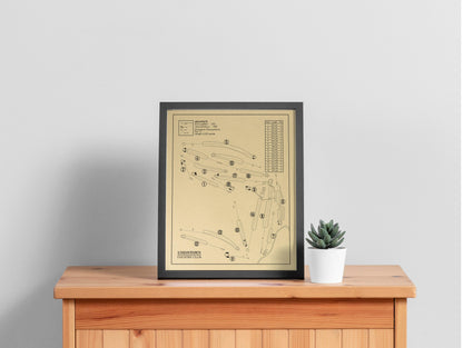 Uniontown Country Club Outline (Print)