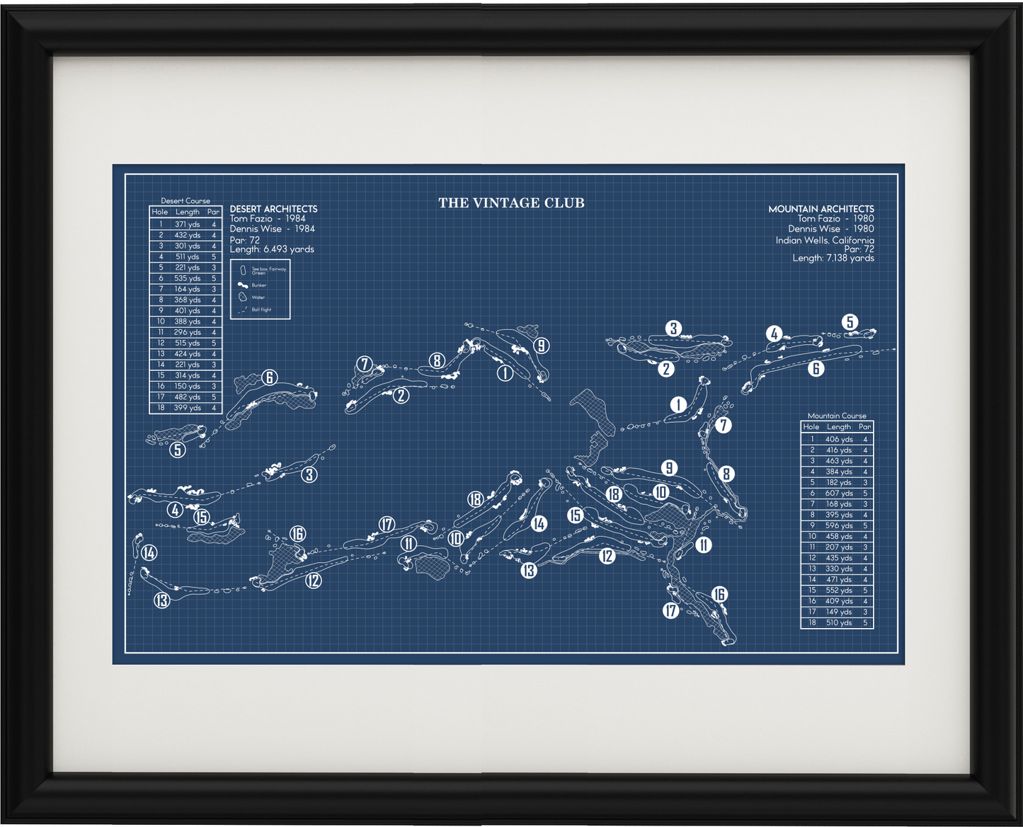 The Vintage Club Blueprint (Print)
