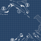 The Vintage Club Blueprint (Print)