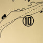 Wade Hampton Golf Club Outline (Print)