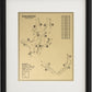 Wade Hampton Golf Club Outline (Print)