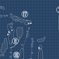 Wedgewood Cove Golf Club Blueprint (Print)
