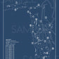 Whitemarsh Valley Country Club Blueprint (Print)