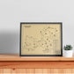 Wicker Point Golf Club Outline (Print)