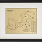 Wicker Point Golf Club Outline (Print)