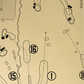 Winters Run Golf Club Outline (Print)