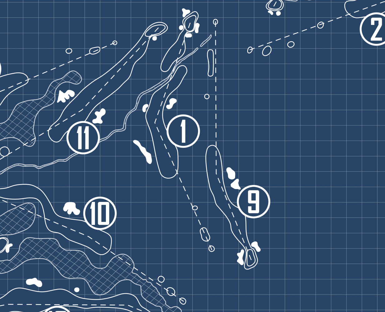Wood Ranch Golf Club Blueprint (Print)