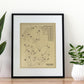 Yahnundasis Golf Club Outline (Print)