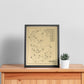 Yahnundasis Golf Club Outline (Print)