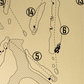 Dinosaur Mountain Course at Gold Canyon Outline (Print)