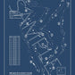We-Ko-Pa Golf Club - Saguaro Course Blueprint (Print)