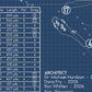 Beverly Golf & Tennis Club Blueprint (Print)
