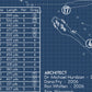 Streamsong Blue Golf Course Blueprint (Print)