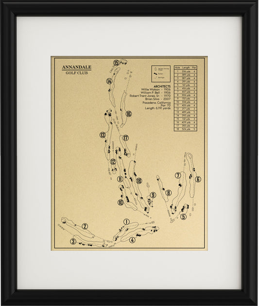 Arcadia Bluffs Course Outline (Print)