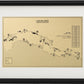 Teeth of the Dog Golf Course Outline (Print)