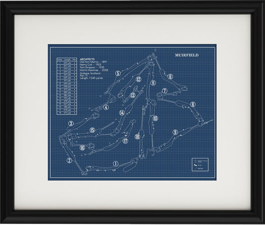 Muirfield Blueprint (Print)