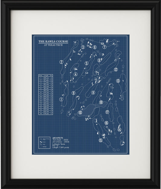 The Rawls Course at Texas Tech Blueprint (Print)