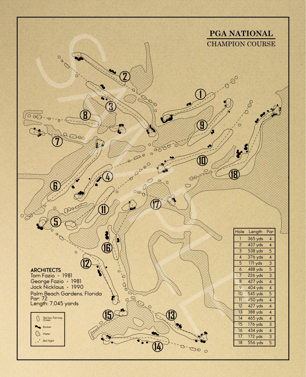PGA National Champions Course Outline (Print)