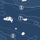 Sweetens Cove Golf Club Blueprint (Print)