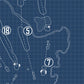 Green Knoll Golf Course Blueprint (Print)