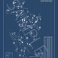 Mid Pines Inn & Golf Club Blueprint (Print)