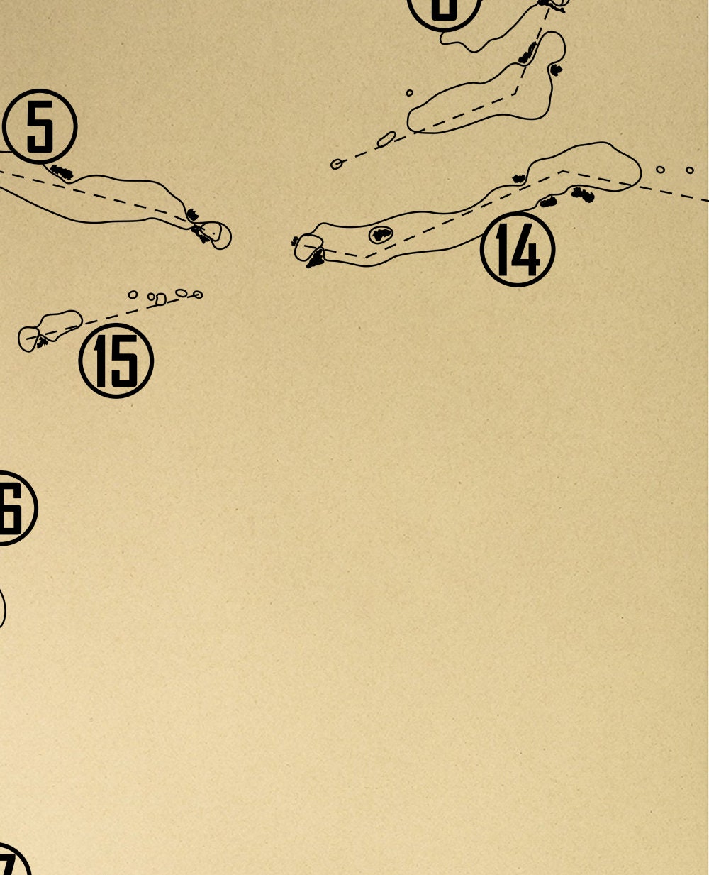 Makena Beach & Golf Resort Outline (Print)