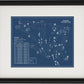 Oakley Country Club Blueprint (Print)