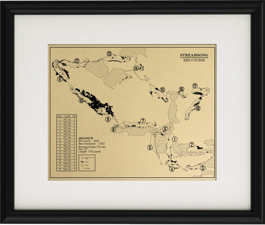 Streamsong Red Course Routing Streamsong – GolfBlueprints