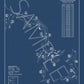 Plum Creek Golf Club Blueprint (Print)