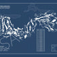 Streamsong Black Golf Course Blueprint (Print)