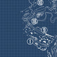 Whistling Straits - Straits Course 11x17 Blueprint (Print)