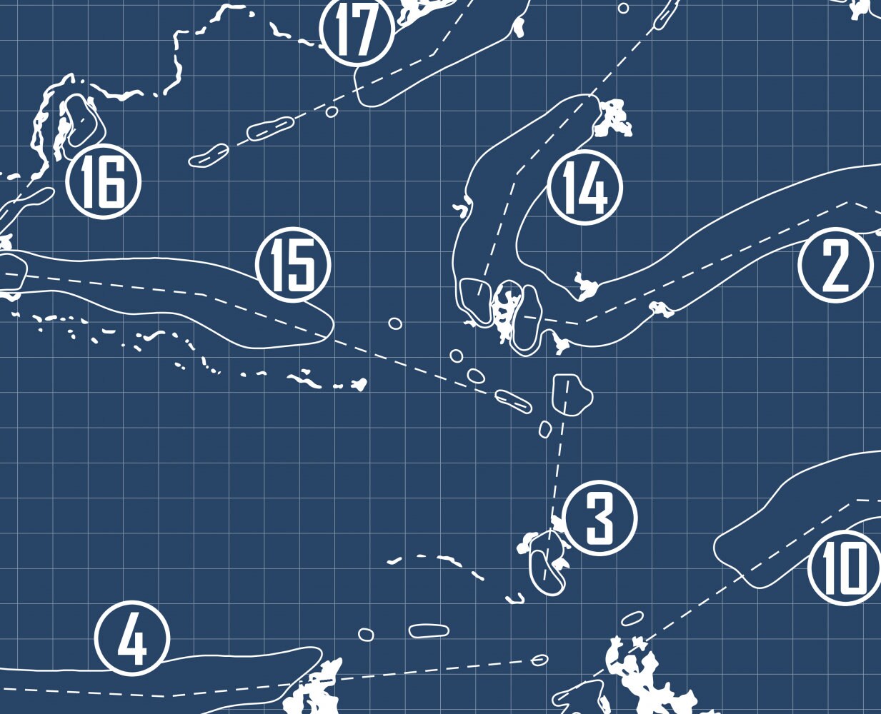 Caprock Ranch Blueprint (Print) – GolfBlueprints