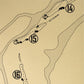 Robert Trent Jones Course at Palmetto Dunes Outline (Print)