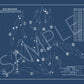 Rochester Golf & Country Club Blueprint (Print)