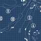 Norwood Hills Country Club East Course Blueprint (Print)