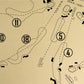 Norwood Hills Country Club East Course Outline (Print)